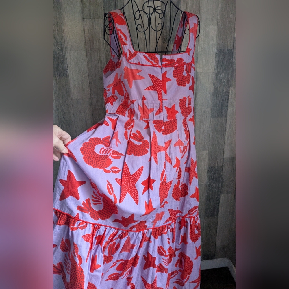 Farm Rio Maxi/Midi Starfish Dress - Picture 3 of 14